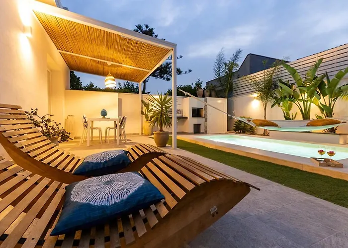Casa Un Tocco Di Blu Con Piscina Privata